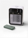 Portable cooler and charging bank bundle