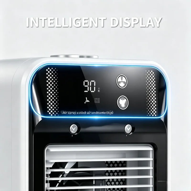 Rechargeable Portable Mini Water Air Cooler Fan.